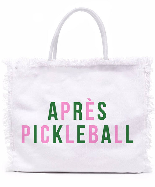 Toss Designs - Fringe Tote - Après Pickleball