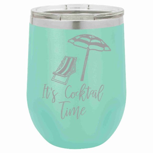 It's Cocktail Time Tumbler