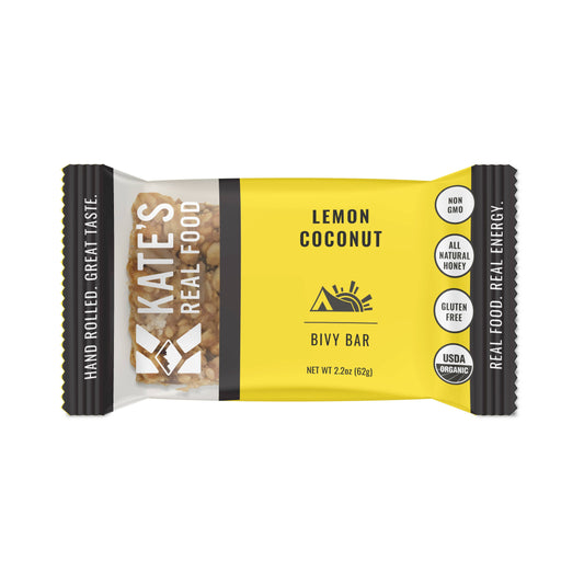 Kate's Real Food "Bivy" Lemon Coconut Oat Bar 2.2oz