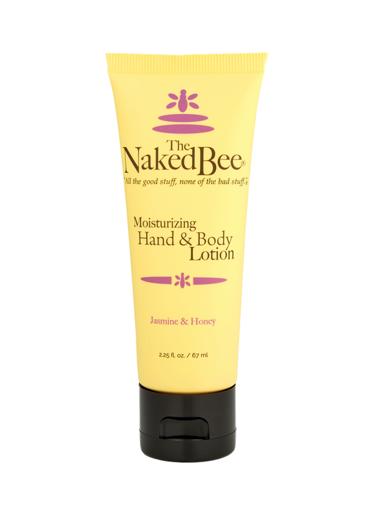 Naked Bee - 2.25 oz. Jasmine & Honey Hand & Body Lotion