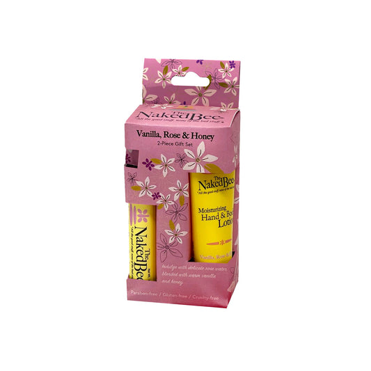 Naked Bee  - Vanilla, Rose & Honey Pocket Pack