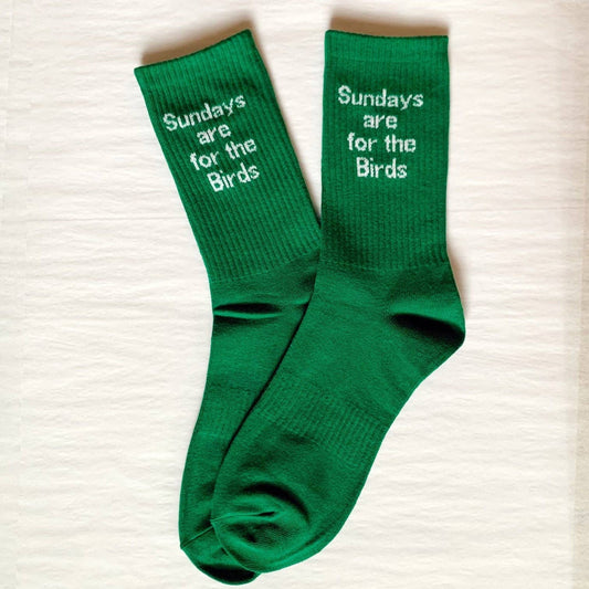 Serendipity - Philadelphia Eagles Socks "Sunday's are for the Birds"