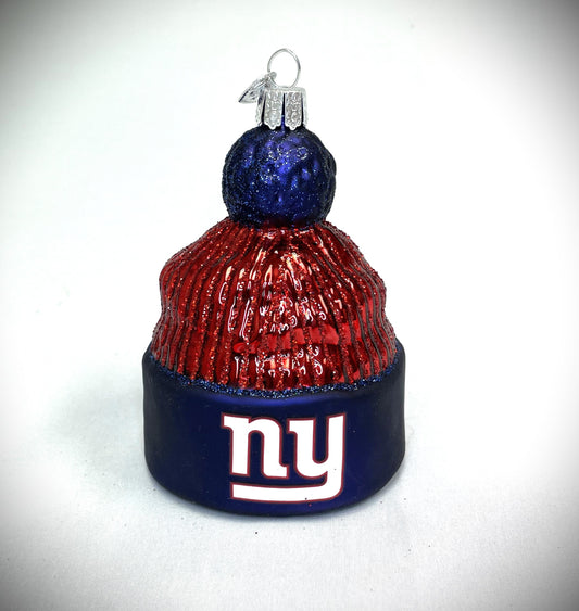 Old World Christmas - New York Giants Beanie Ornament - Closeout