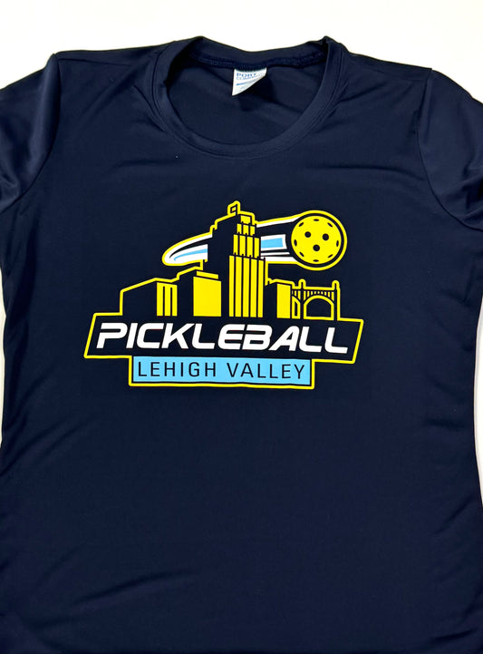 Pickleball Lehigh Valley  Performance City View T Shirts