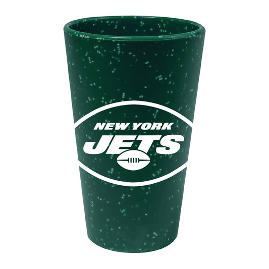 New York Jets 16oz Silicone Green Speckle