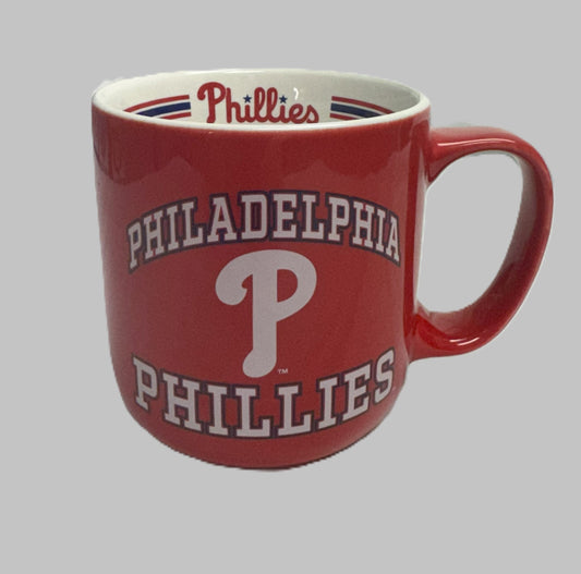 Philadelphia Phillies 15oz Striped Mug