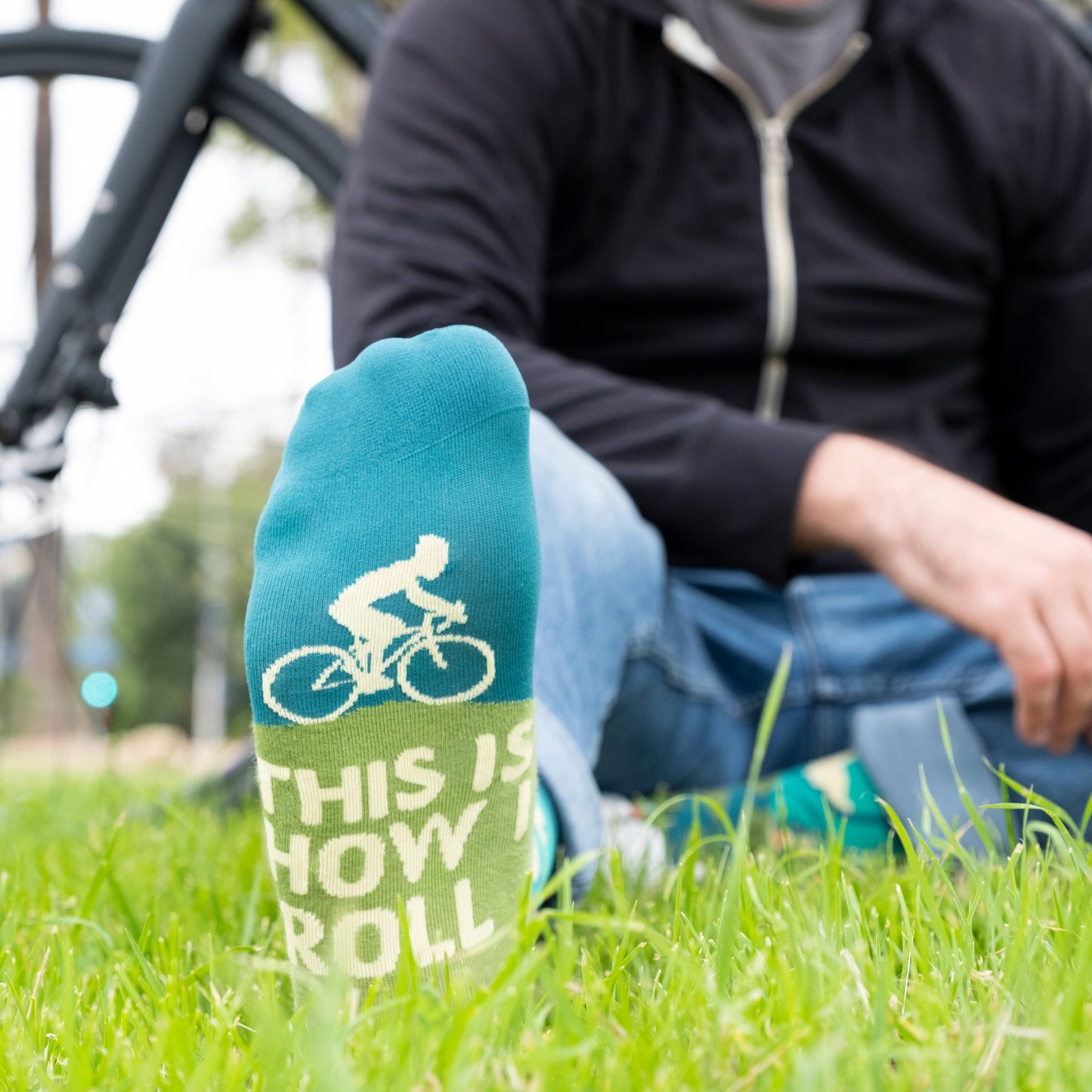 Lavley - This Is How I Roll (Bike) Socks