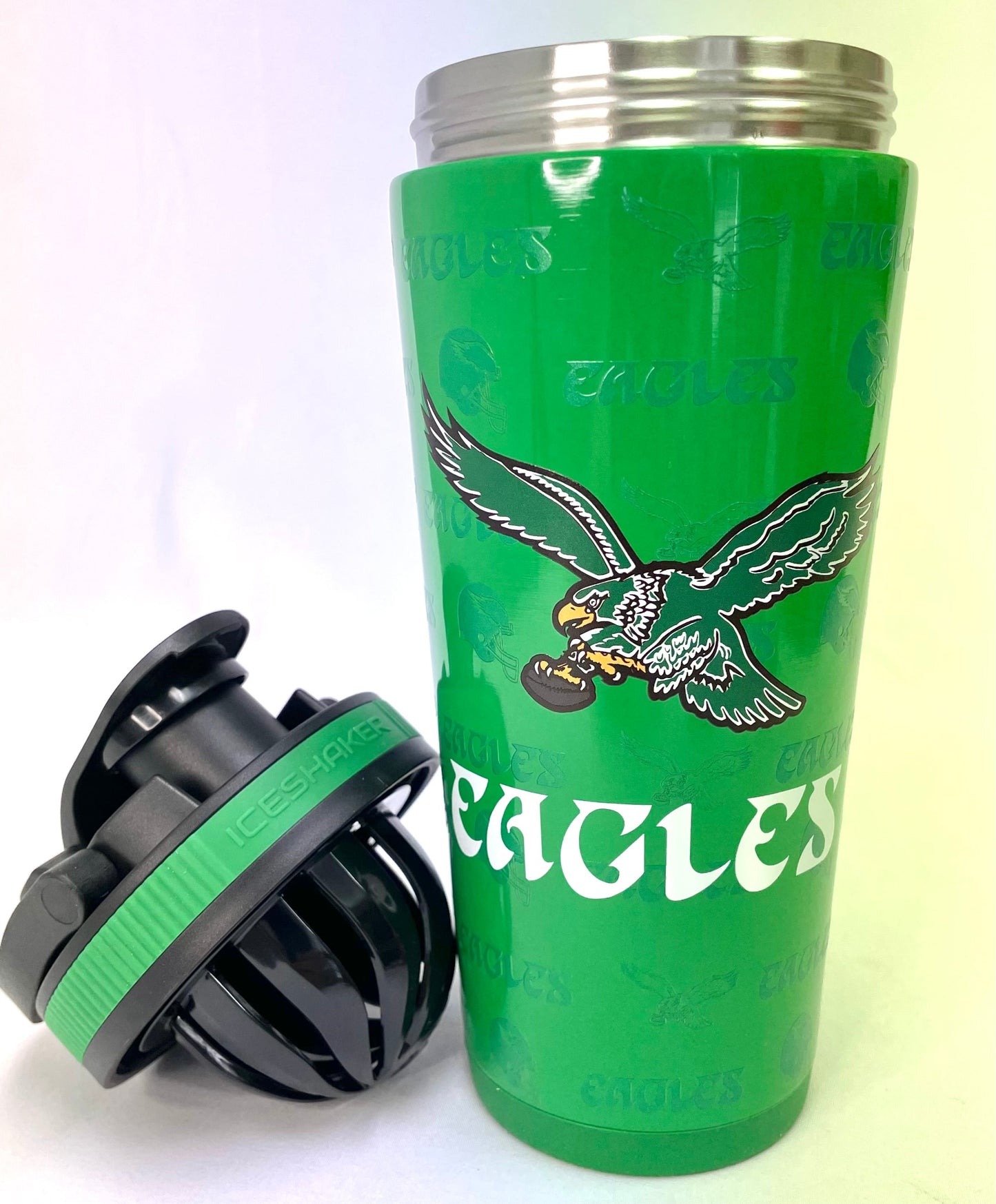 Philadelphia Eagles Retro 26oz 4D Ice Shaker