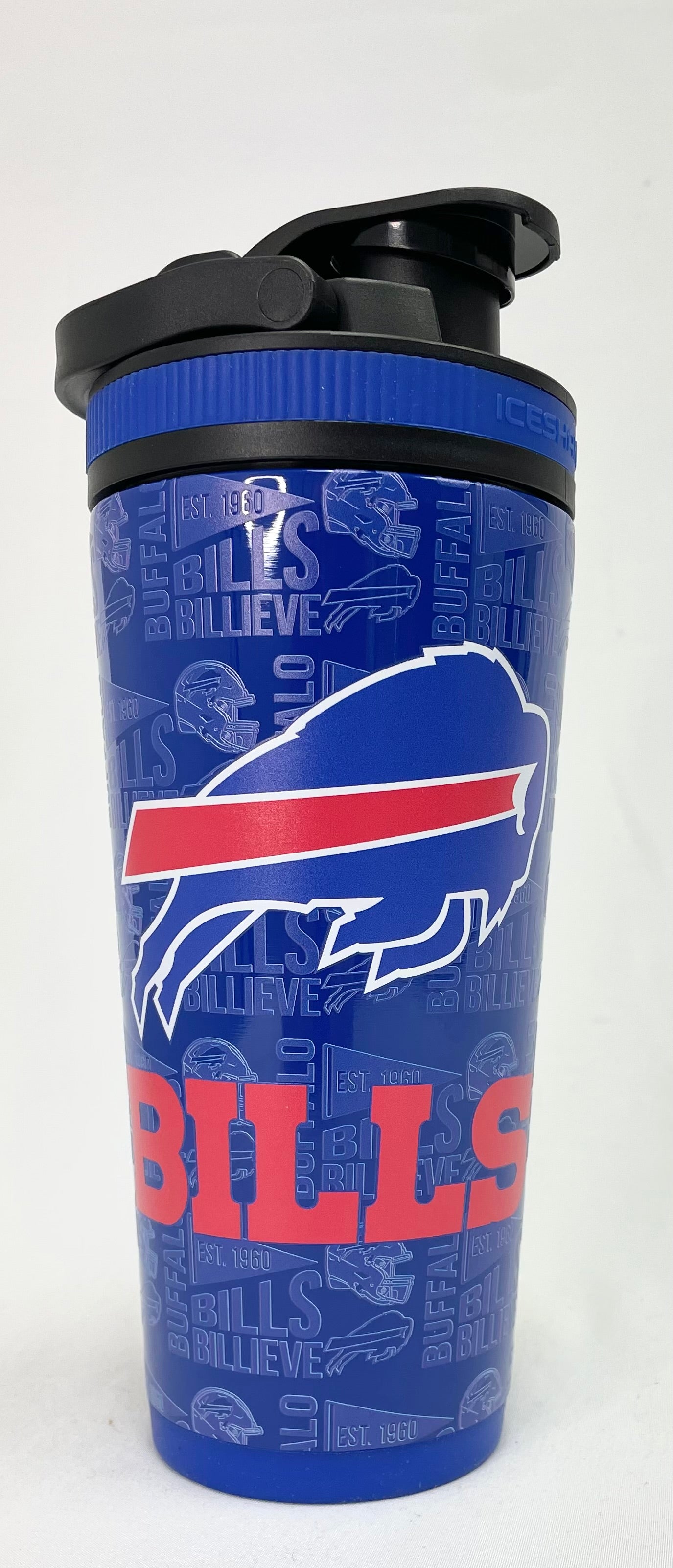 Buffalo Bills 26oz 3D Ice Shaker Tumbler